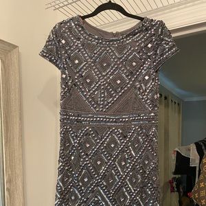 Adrianna Papell sequence cocktail dress.